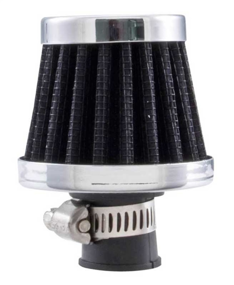 Spectre Breather Filter 10mm Flange / 2in. OD / 1-3/4in. Height - Black - 3991