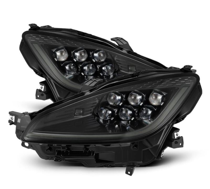 AlphaRex 21-23 Toyota GR86 / Subaru BRZ NOVA-Series LED Projector Headlights - Alpha Black - 880875