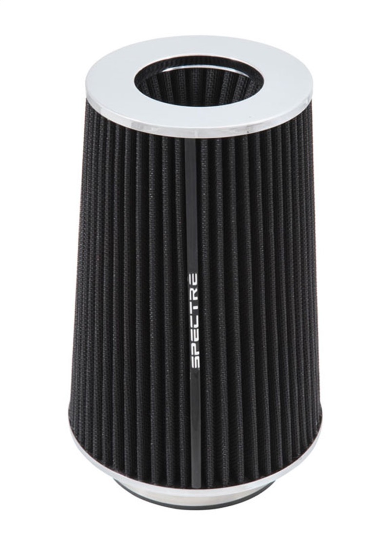Spectre Adjustable Conical Air Filter 9-1/2in. Tall (Fits 3in. / 3-1/2in. / 4in. Tubes) - Black - 9731