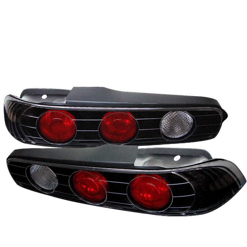 Spyder 5000248 Euro Style Tail Lights Black For 1994-2001 Acura Integra 2pc
