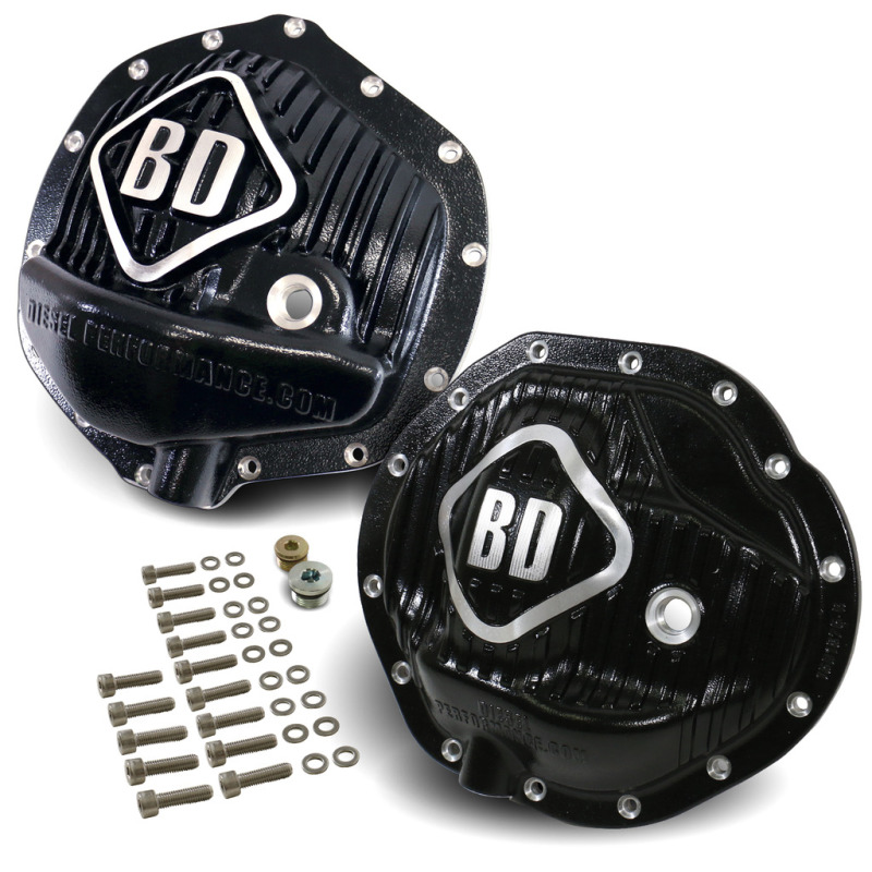 BD Diesel 1061827 Differential Cover Pack Front Rear For Dodge 2500 3500 03-13