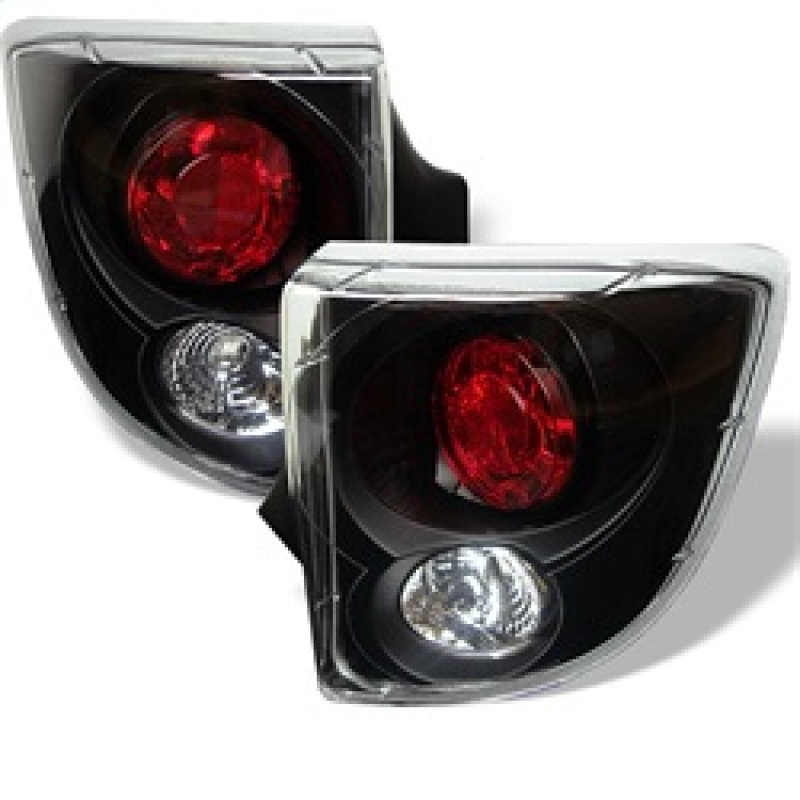 Spyder 5007506 Euro Style Tail Lights (Black) For 00-05 Toyota Celica