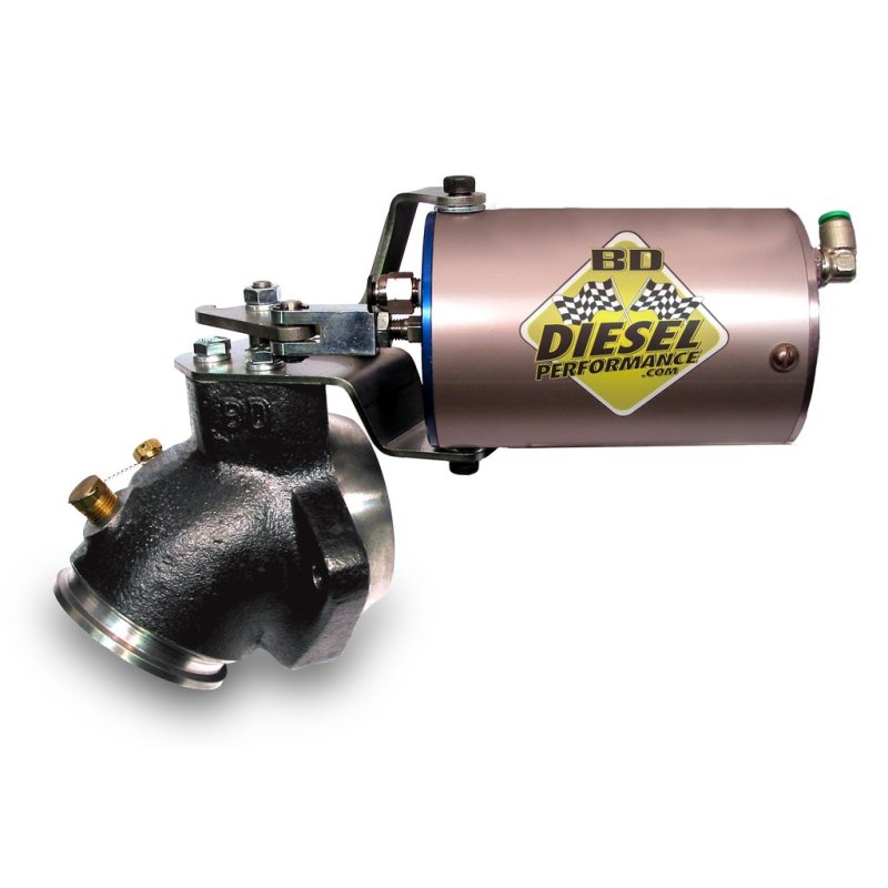 BD Diesel Performance 2033135 Exhaust Brake - 60psi Vac/Turbo Mount