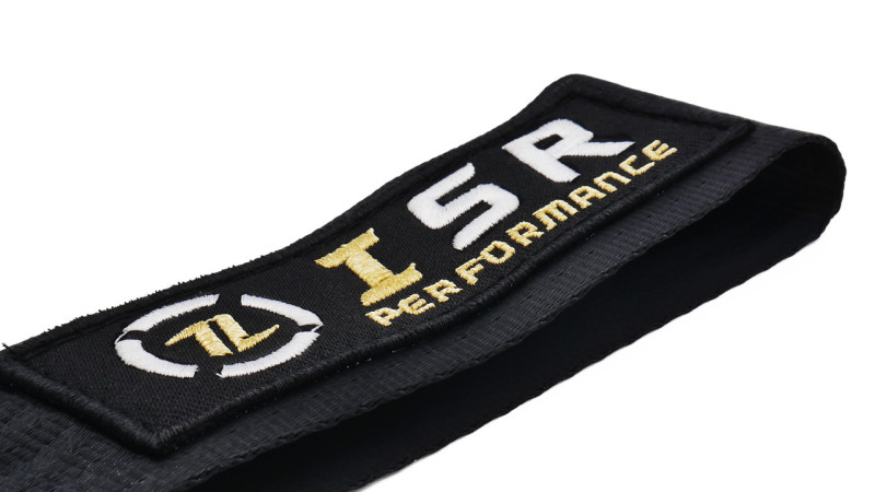 ISR Performance Universal Racing Tow Strap - Black - IS-TS-BK