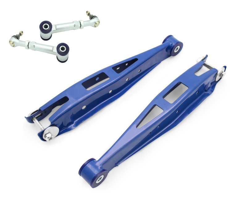 SuperPro 2013 Scion FR-S Base Rear Lower Adjustable Toe & Lower Control Arm Set - TRC0015