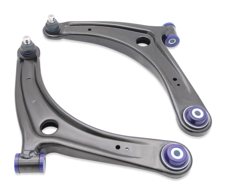 SuperPro 2008 Mitsubishi Lancer GTS Front Lower Control Arm Set w/ Bushings - TRC1022