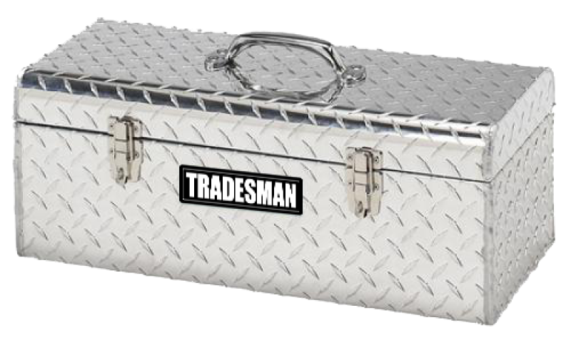 Tradesman Aluminum Handheld Tool Box (24in.) - Brite - 5124T