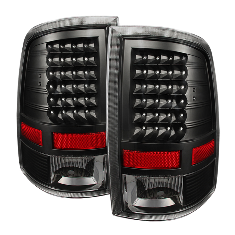 Xtune 9025587 Tail Lights Incandescent Black For Ram 3500 11-18 NEW