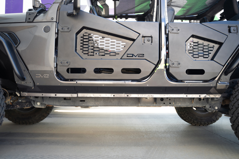 DV8 Offroad 18-23 Jeep Wrangler JL Rock Skins (4 Door Only) - SRJL-09