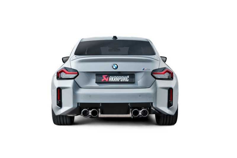 Akrapovic 2023 BMW M2 (G87) Slip-On Line (Titanium) (Req. Tips) - S-BM/T/34H