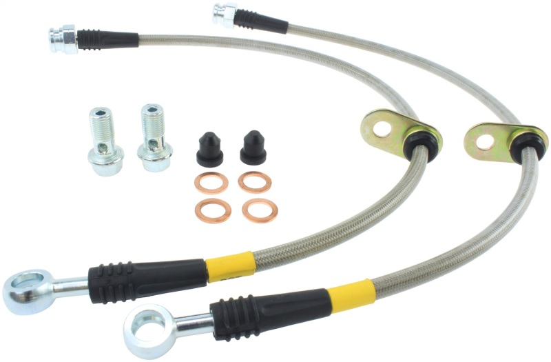 StopTech 950.40014 Stainless Steel Brake Line Kit For 06-14 Honda Ridgeline
