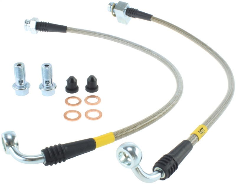 StopTech Stainless Steel Rear Brake Line Kit - 950.63506