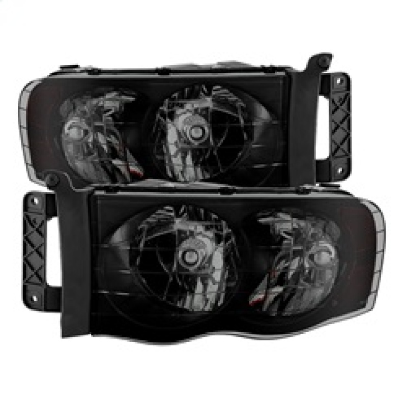Spyder Auto 9030352 Amber Crystal Headlights For Dodge Ram 1500-3500 02-05