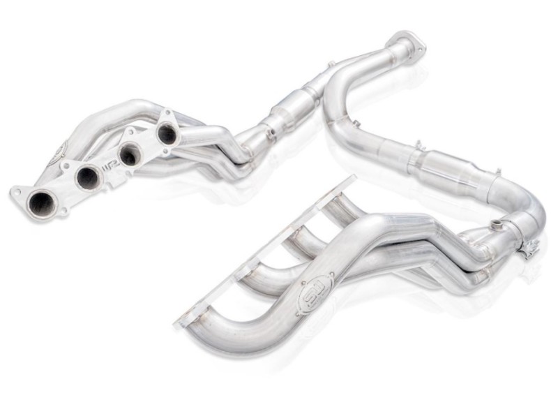 Stainless Works 15-19 Ford F-150 5.0L Catted Factory Connect Headers 1-7/8in Primaries 3in Collector - FT18HCATY
