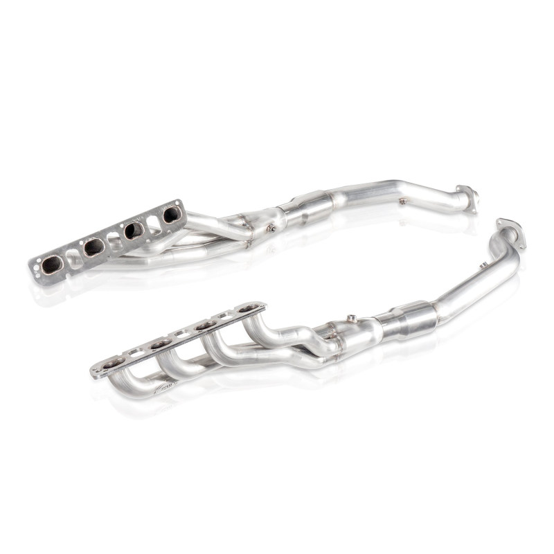 Stainless Works 2018 Jeep TrackHawk 6.2L Headers 1-7/8in Primaries High-Flow Cats 3in Leads - JEEP1862HCAT