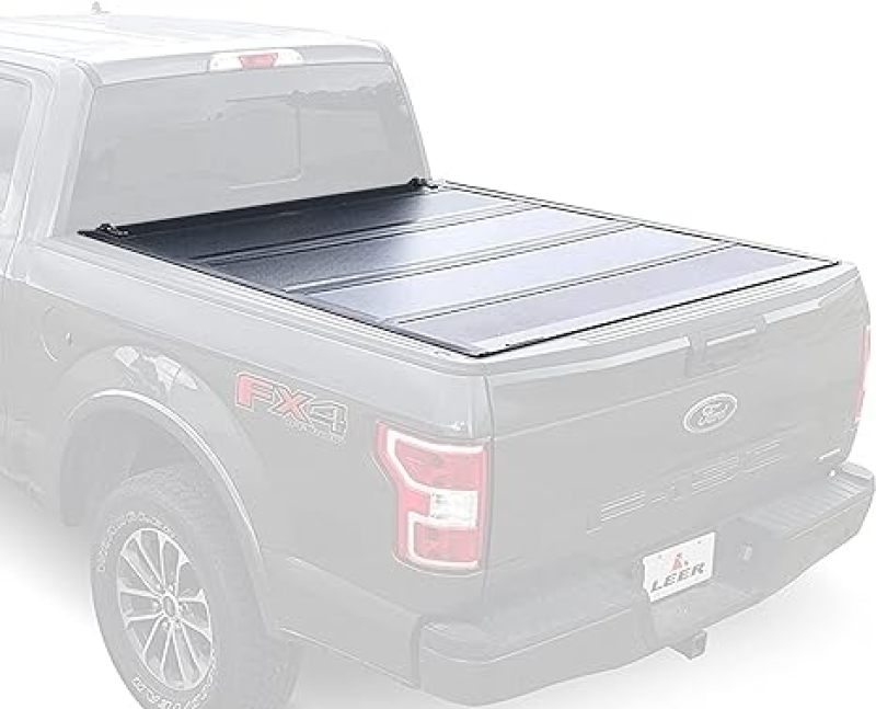 LEER 2017+ Ford Super Duty HF650M 6Ft9In Tonneau Cover - Folding - 650400