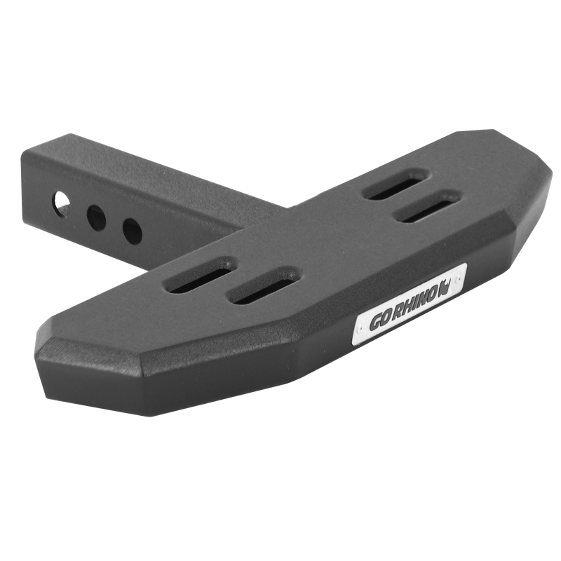 Go Rhino RB30 Slim Hitch Step - 17in. Long / Universal (Fits 2in. Receivers) - Tex. Blk - RB630SPC