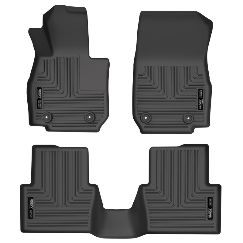 Husky Liners 20-21 Mazda CX-3 Front & 2nd Seat Floor Liners (Black) - 95591