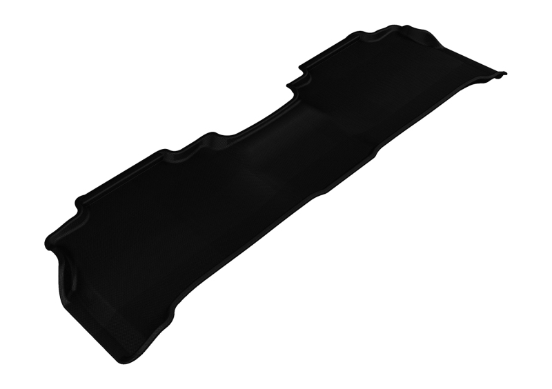 3D MAXpider 2008-2020 Lexus/Toyota LX/Land Cruiser Kagu 2nd Row Floormats - Black - L1LX03721509