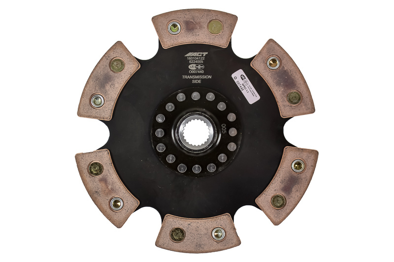 ACT 1997 Ford Escort 6 Pad Rigid Race Disc - 6224005