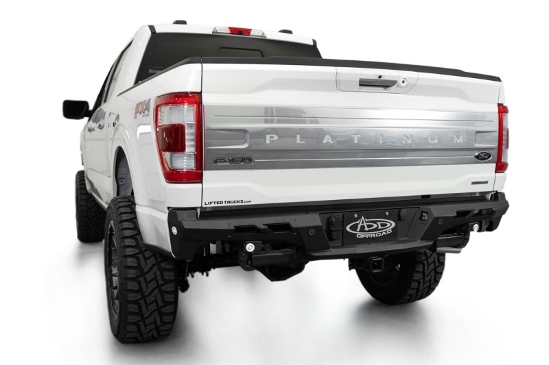 Addictive Desert Designs 21-23 Ford F-150 (excl. Raptor) Black Label Rear Bumper - R19020NA0103