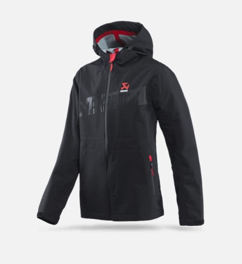 Akrapovic Mens Corpo Rain Jacket Black - XL - 802071