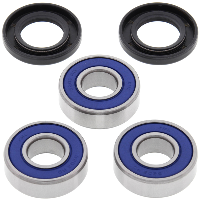 All Balls Racing 98-00 Kawasaki KX80 Wheel Bearing Kit - Rear - 25-1033