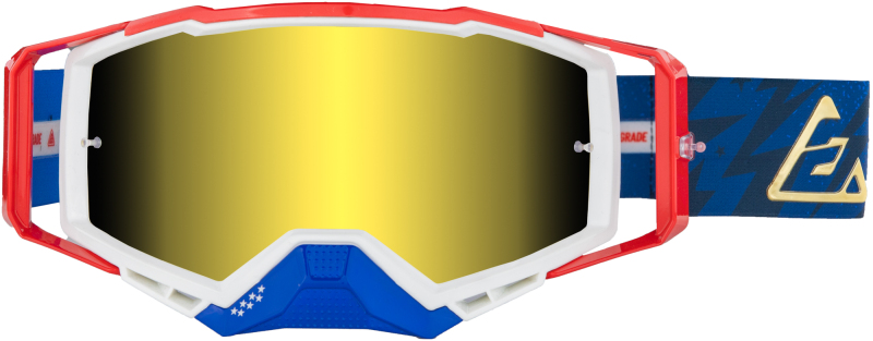 Answer ARC Bolt Goggles Red/White/Blue/Gold - Adult - 442947