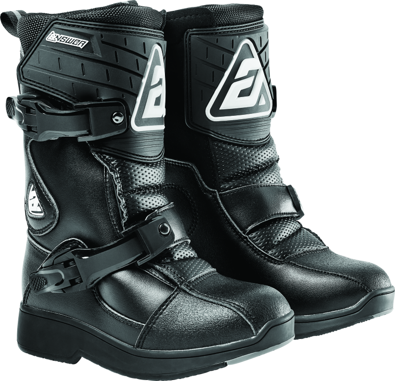 Answer Peewee Boot Black Youth - 10 - 446169