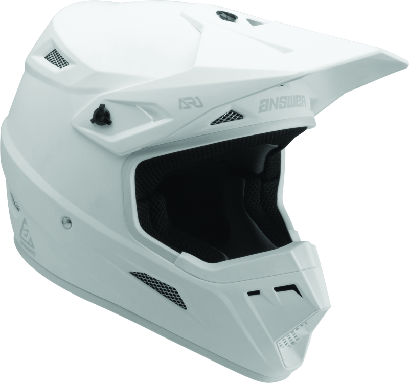 Answer AR1 Solid Helmet White Youth - Small - 446364