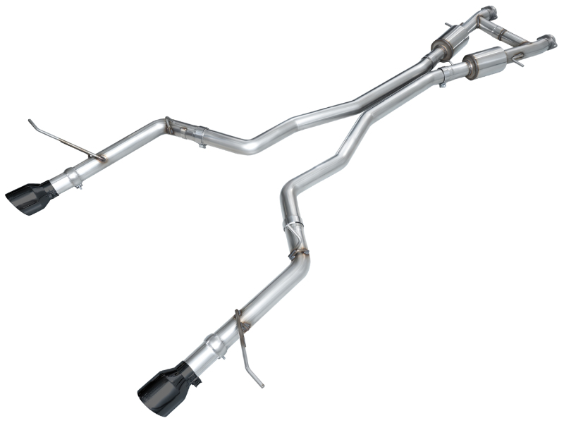 AWE Tuning 11-24 Dodge Durango 5.7L Track Edition Exhaust w/ Diamond Black Tips - 3020-33575
