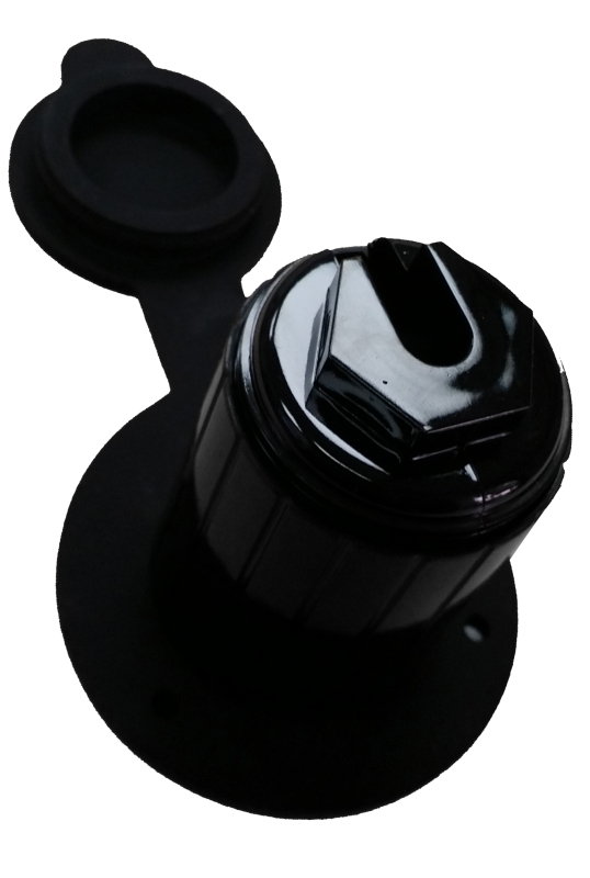 Battery Tender AC Power Port Receptable - 024-0004-BK