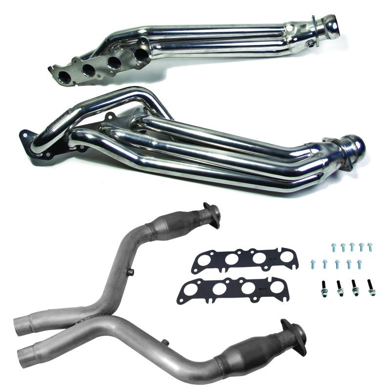 BBK 16-20 Ford Mustang GT350 3in High Flow Catted Pipe Kit (For 1856/18560/18565) - 18562