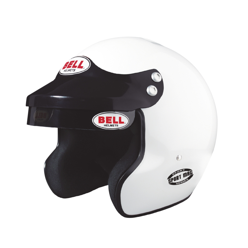 Bell Sport Mag SA2020 V15 Brus Helmet - Size 57 (White) - 1426A01