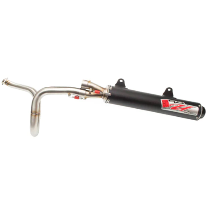 Big Gun 06-12 Kawasaki BRUTE FORCE 650 IRS EVO U Series Slip On Exhaust - 12-4652