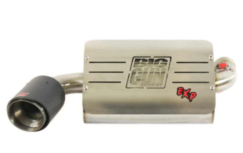 Big Gun 16-22 Polaris GENERAL 1000 Explorer Series Slip On Exhaust - 15-7412