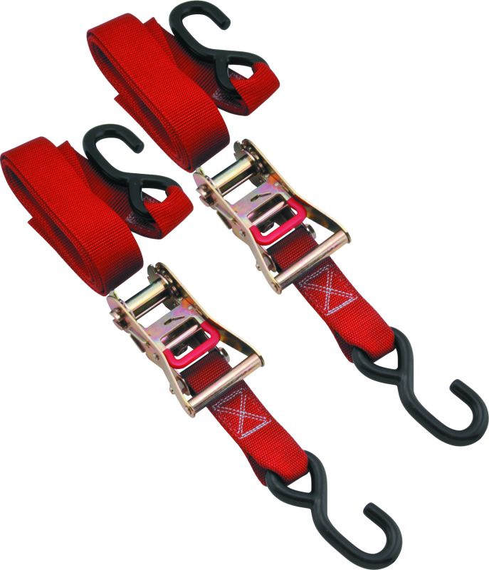 BikeMaster Tiedown 1-1/2 Ratchet - Red - 100519