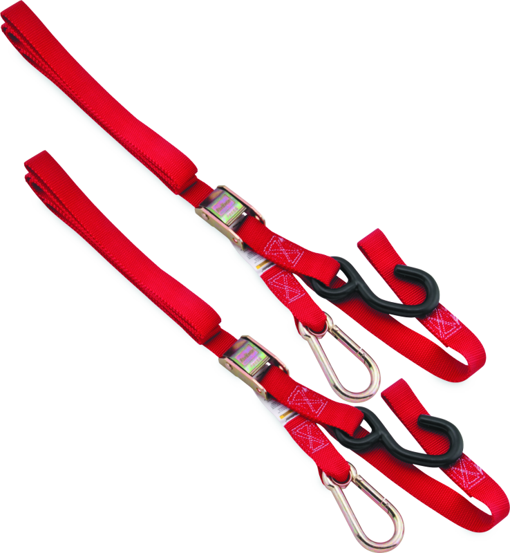 BikeMaster Tiedown Carabiner Softhook - Red - 100536