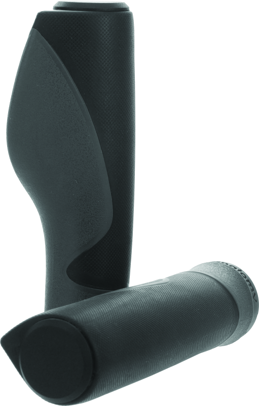 BikeMaster Ergo Grips - Black/Grey - 102198