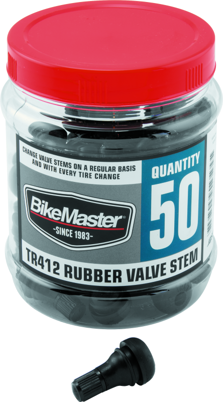 BikeMaster Valve Stem TR412 Rubber Tub/51 - 151411