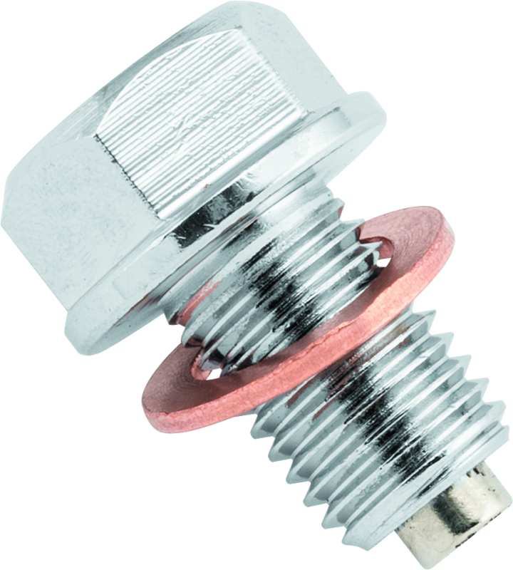 BikeMaster Magnetic Oil Drain Plug 10x1.25mm - Stainless - 151887