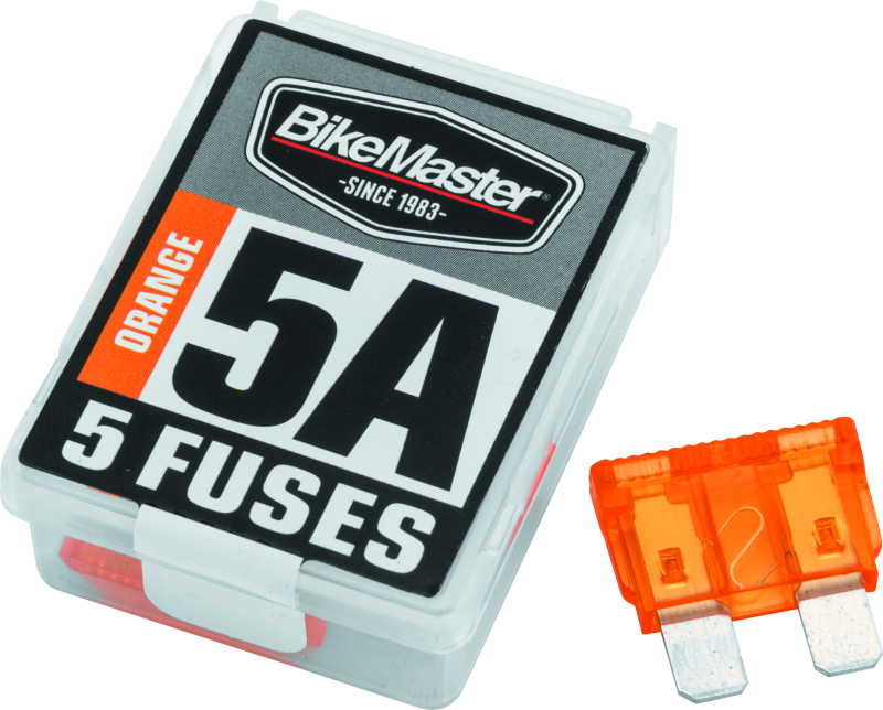 BikeMaster 5Piece 5A Replacement Fuse - 152429