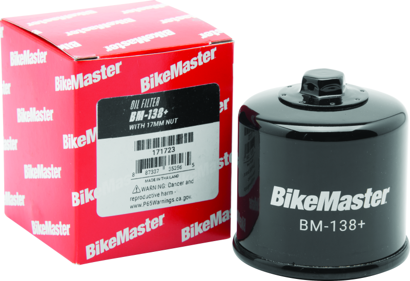 BikeMaster BM-138+ Oil Filter - Black - 171723