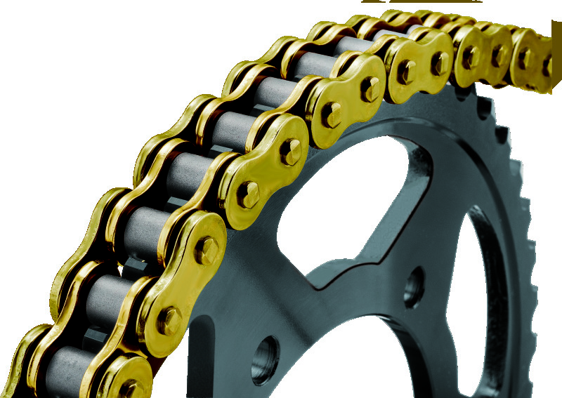 BikeMaster 530x150 BMXR X-Ring Chain - Gold/Gold - 197391