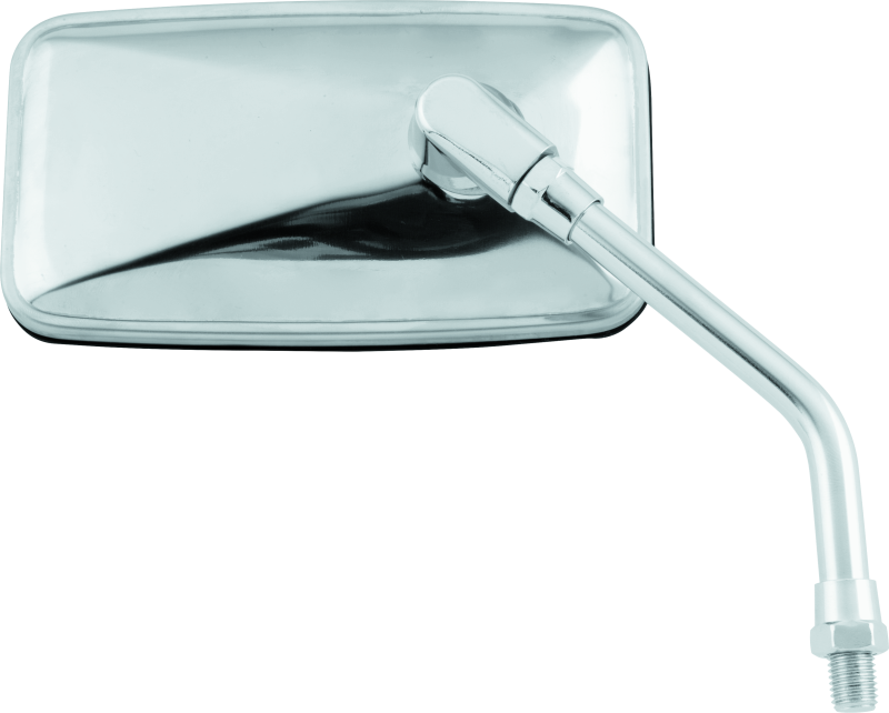 BikeMaster Universal Cruiser Mirror 10mm - Each - Stainless - 601125