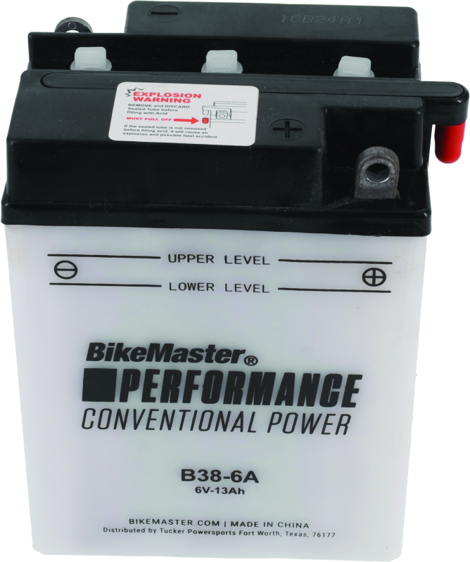 BikeMaster B38-6A Battery - 781001