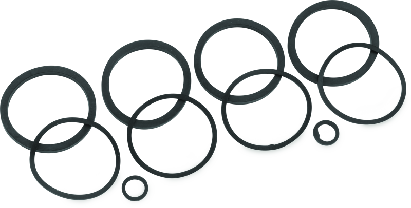 Bikers Choice 4 Piston Except Brembo Brake Caliper Seal Kit Replaces H-D 44315-00 Seals Only - 420403