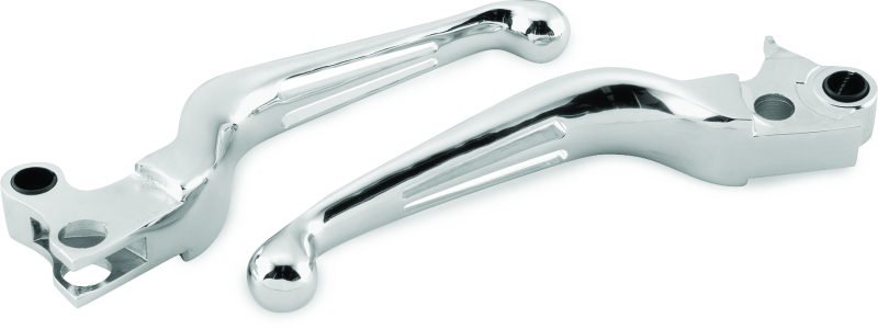 Bikers Choice 96-16 BigTwin 96-03 XL Chrome Slotted Lever Set Cable Clutch Only - 482715
