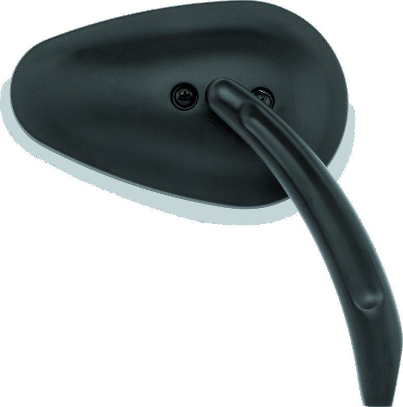 Bikers Choice 65-Up Black Tapered Mirrors Universal Custom Pair - 488746