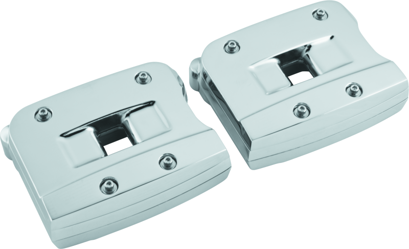 Bikers Choice 92-99 Evolution Big Twin Chrome Rocker Box Kit - 489725